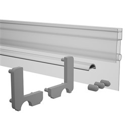 TrilogySillLess shower kit  SILVER