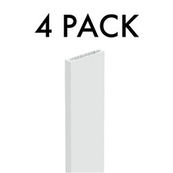 Visor  BALUSTER  1200mmH  White  4pk