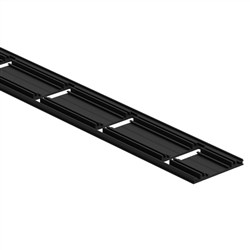 Visor  UNDER PLATE  4000mm  Black