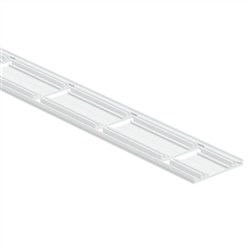 Visor  UNDER PLATE  4000mm  White