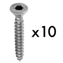 ST35 x 25mm CSK Screw  10 Pack