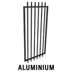 Zeus Aluminium  975Wx2100H  BLACK