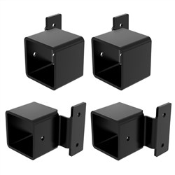 Zeus Security Bracket  4 pack  Black